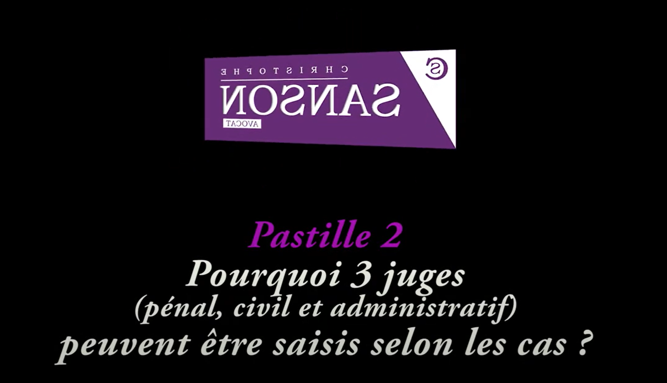 #2 Fonctionnement de la justice en 2 min ! 